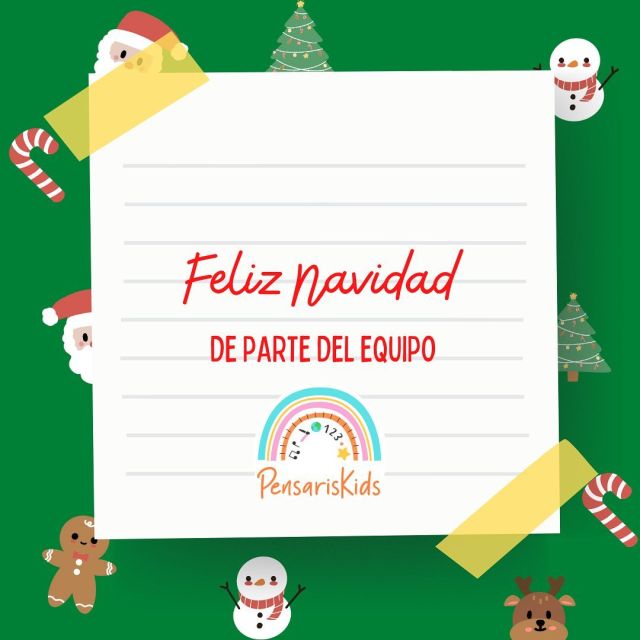 ✨¡El equipo PensarisKids y @pensaris les desea felices fiestas! 🎄

#pensaris #feliznavidad #felicesfiestas #navidad #navidad2022